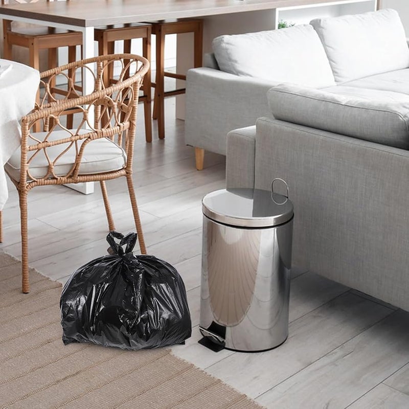 أكياس قمامة مطبخ ثقيلة 32 × 52 بوصة 100 قطعة بمقابض لسلة المهملات - Image 4